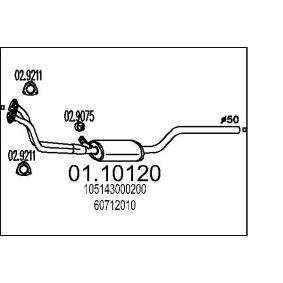 Abgasrohr 01.10120