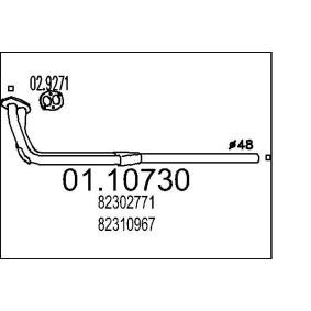 Abgasrohr 01.10730