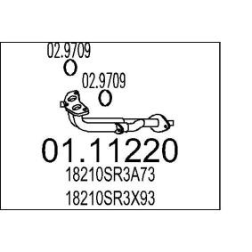 Abgasrohr 01.11220