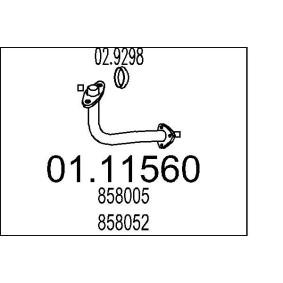 Abgasrohr 01.11560