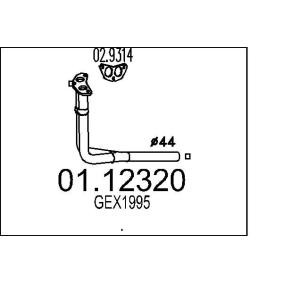 Abgasrohr 01.12320