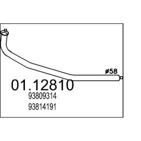 Abgasrohr 01.12810