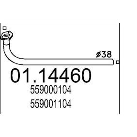 Abgasrohr 01.14460