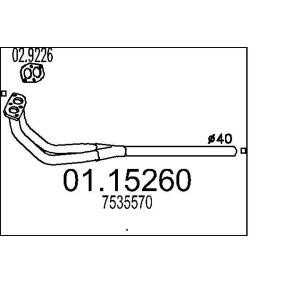 Abgasrohr 01.15260