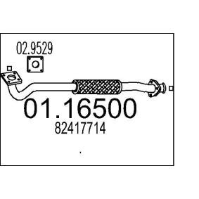 Abgasrohr 01.16500