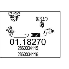 Abgasrohr 01.18270