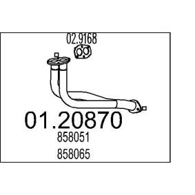 Abgasrohr 01.20870