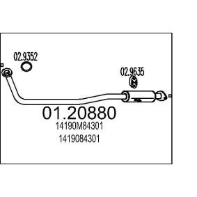Abgasrohr 01.20880