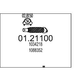Abgasrohr 01.21100
