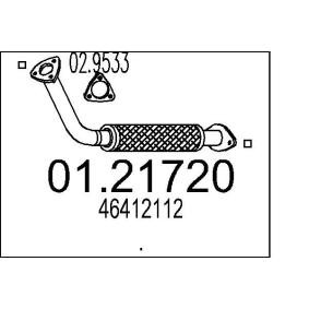 FIAT Abgasrohr von MTS