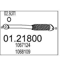 Abgasrohr 01.21800