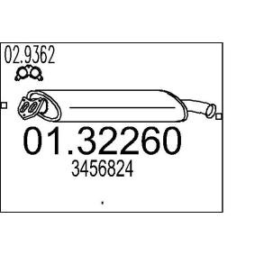 Vorschalldämpfer von MTS 01.32260
