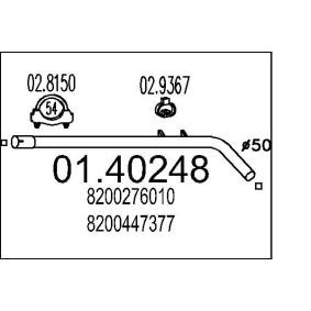 Abgasrohr 01.40248