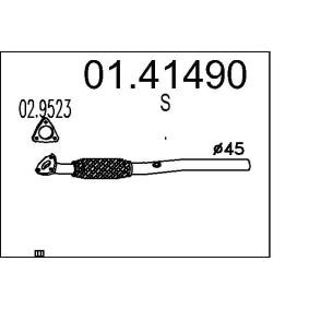 Abgasrohr 01.41490