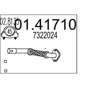 Abgasrohr 01.41710