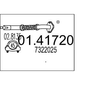 Abgasrohr 01.41720