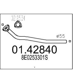 Abgasrohr 01.42840