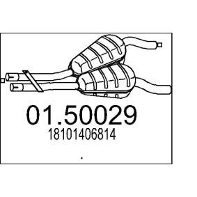 Mittelschalldämpfer von MTS günstig für 944,58 €