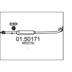 Mittelschalldämpfer 01.50171 von MTS günstig für 944,58 € online kaufen