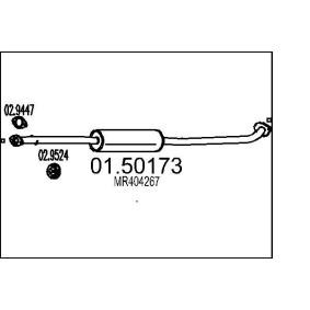 Mittelschalldämpfer 01.50173 von MTS günstig für 944,58 € online kaufen