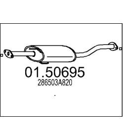 Mittelschalldämpfer 01.50695