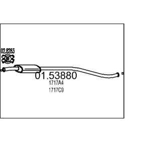 Mittelschalldämpfer 01.53880