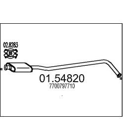 Mittelschalldämpfer 01.54820 von MTS günstig für 56,98 € online kaufen