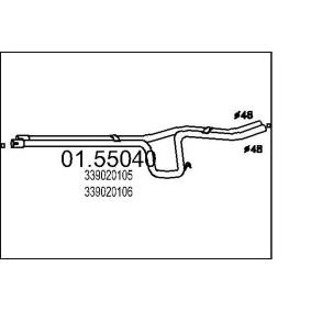 Abgasrohr 01.55040