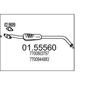 Mittelschalldämpfer 01.55560 von MTS günstig für 53,40 € online kaufen