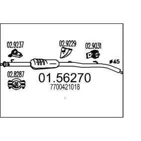 Mittelschalldämpfer 01.56270 von MTS günstig für 51,62 € online kaufen