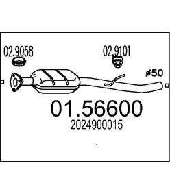 Mittelschalldämpfer 01.56600