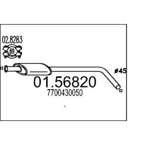 Mittelschalldämpfer 01.56820 von MTS günstig für 39,39 € online kaufen