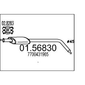 Mittelschalldämpfer 01.56830 von MTS günstig für 53,74 € online kaufen