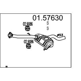 Mittelschalldämpfer 01.57630