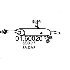 Endschalldämpfer 01.60020