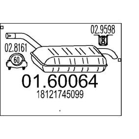 Endschalldämpfer 01.60064 von MTS günstig für 944,58 € online kaufen