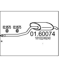 Endschalldämpfer 01.60074 von MTS günstig für 944,58 € online kaufen