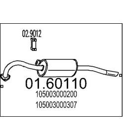 Endschalldämpfer 01.60110