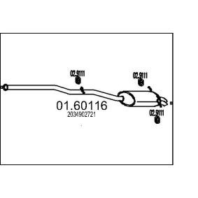 Endschalldämpfer 01.60116 von MTS günstig für 144,46 € online kaufen