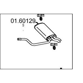 Endschalldämpfer 01.60129 von MTS günstig für 944,58 € online kaufen
