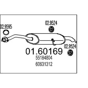 Endschalldämpfer 01.60169 von MTS günstig für 86,50 € online kaufen