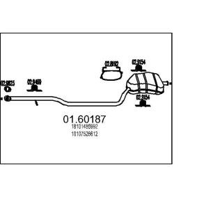 Endschalldämpfer 01.60187 von MTS günstig für 137,97 € online kaufen