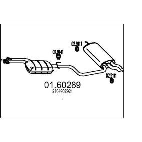 Endschalldämpfer 01.60289 von MTS günstig für 944,58 € online kaufen