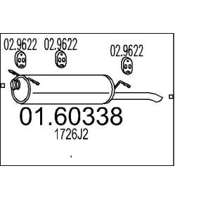 Endschalldämpfer 01.60338 von MTS günstig für 944,58 € online kaufen