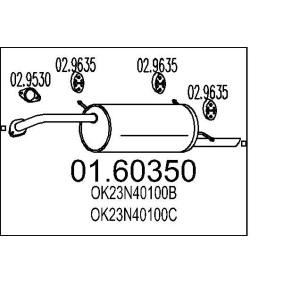 Endschalldämpfer 01.60350 von MTS günstig für 91,97 € online kaufen