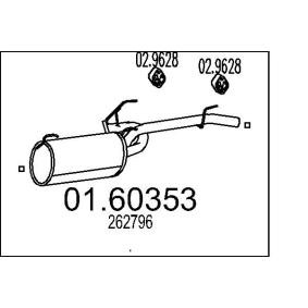 Endschalldämpfer 01.60353