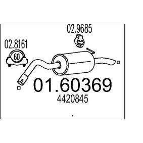 Endschalldämpfer 01.60369
