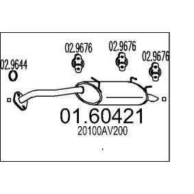 Endschalldämpfer 01.60421 von MTS günstig für 96,23 € online kaufen