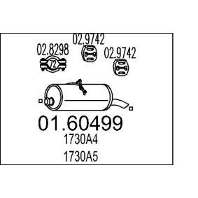 Endschalldämpfer 01.60499 von MTS günstig für 56,85 € online kaufen
