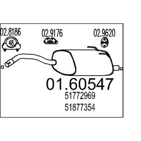 Endschalldämpfer von MTS für 500 C (312) günstig online kaufen